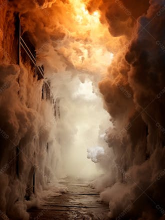 Imagem de fundo de uma explosão de fumaça 40