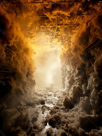 Imagem de fundo de uma explosão de fumaça 44