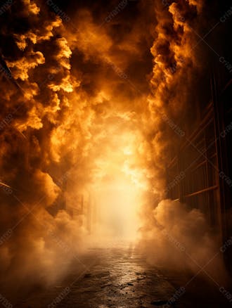 Imagem de fundo de uma explosão de fumaça 48