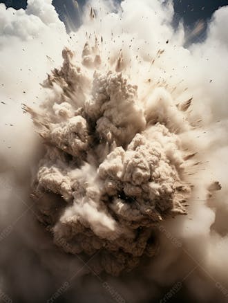 Imagem de fundo de uma explosão de fumaça 65