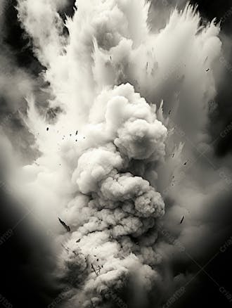 Imagem de fundo de uma explosão de fumaça 66