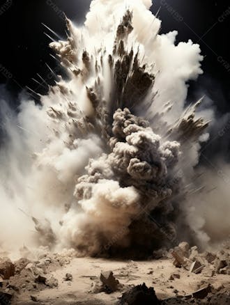 Imagem de fundo de uma explosão de fumaça 67