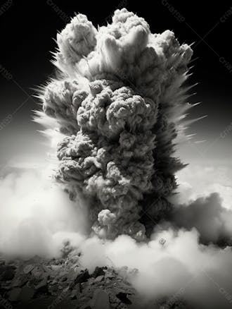 Imagem de fundo de uma explosão de fumaça 70
