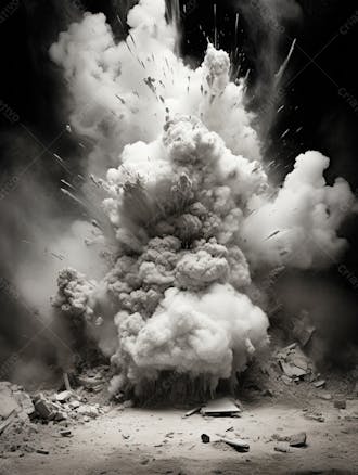 Imagem de fundo de uma explosão de fumaça 71