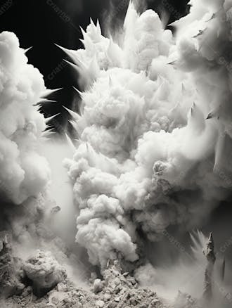 Imagem de fundo de uma explosão de fumaça 72