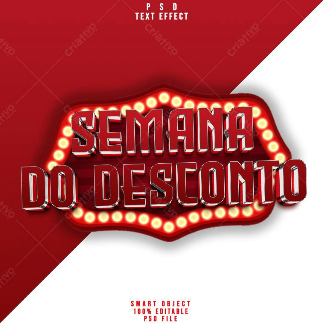 Selo 3D promocional vermelho e prata estilo retro