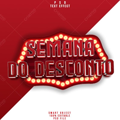 Selo 3D promocional vermelho e prata estilo retro