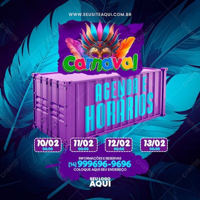CARNAVAL | CARNIVAL | FESTA | PSD EDITÁVEL