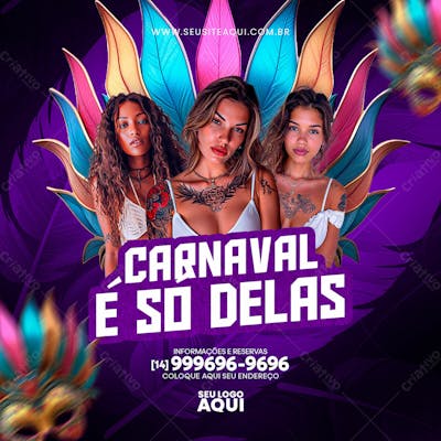 CARNAVAL | CARNIVAL | FESTA | PSD EDITÁVEL