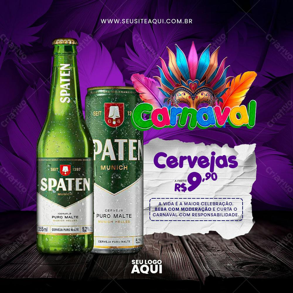 CARNAVAL | CARNIVAL | FESTA | PSD EDITÁVEL