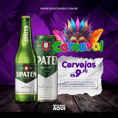 CARNAVAL | CARNIVAL | FESTA | PSD EDITÁVEL