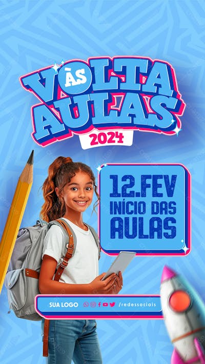 Story   Volta As Aulas 2024   12 De Fevereiro Início Das Aulas
