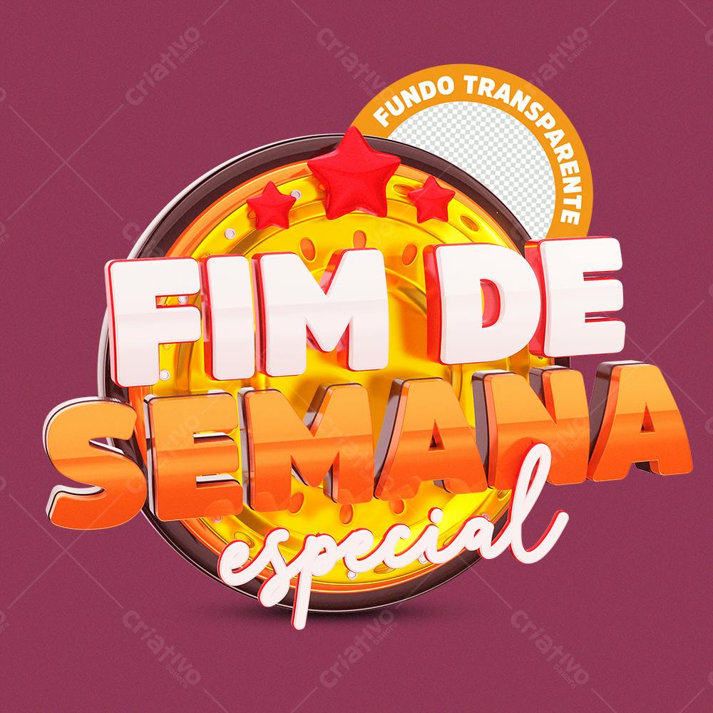 Kit Promocional Fim de Semana Especial PSD Editável