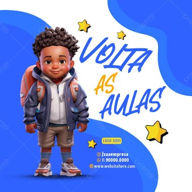 Voltas as aulas