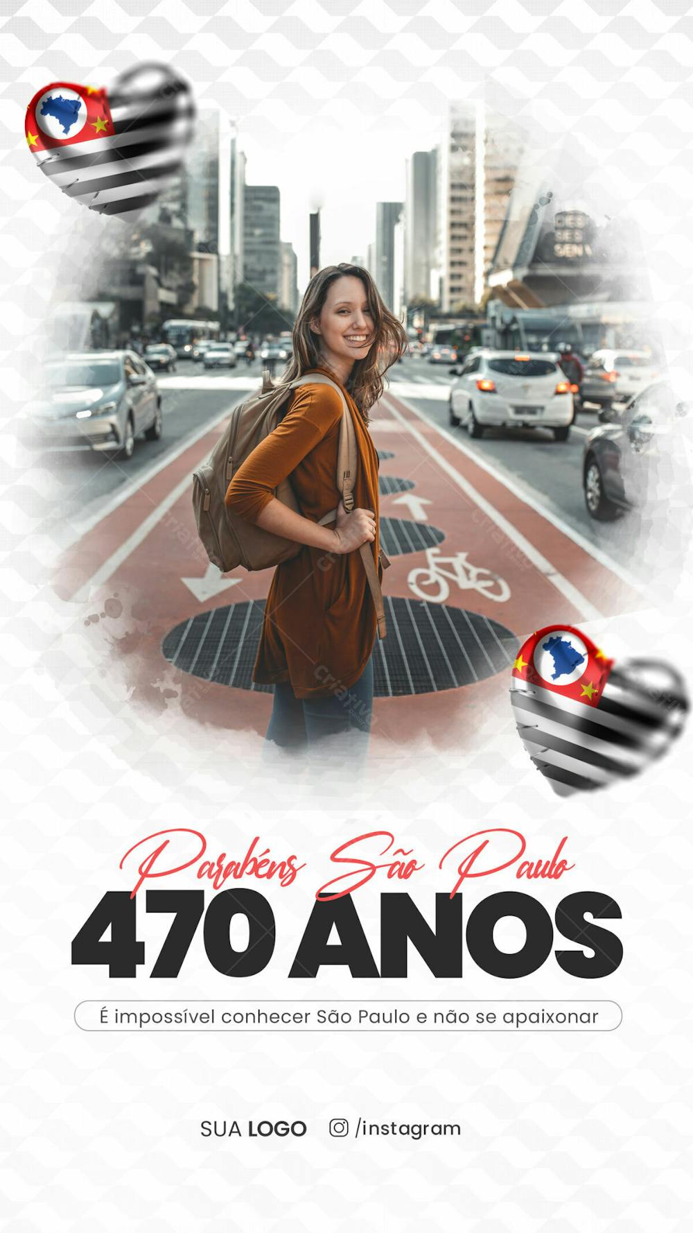 Aniversário São Paulo - Parabéns São Paulo