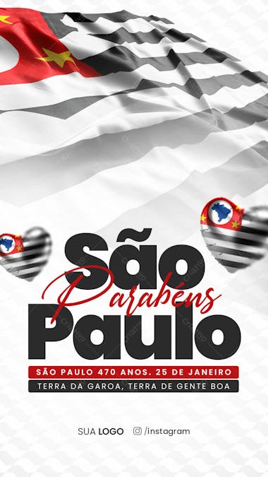 Aniversário são paulo parabéns são paulo