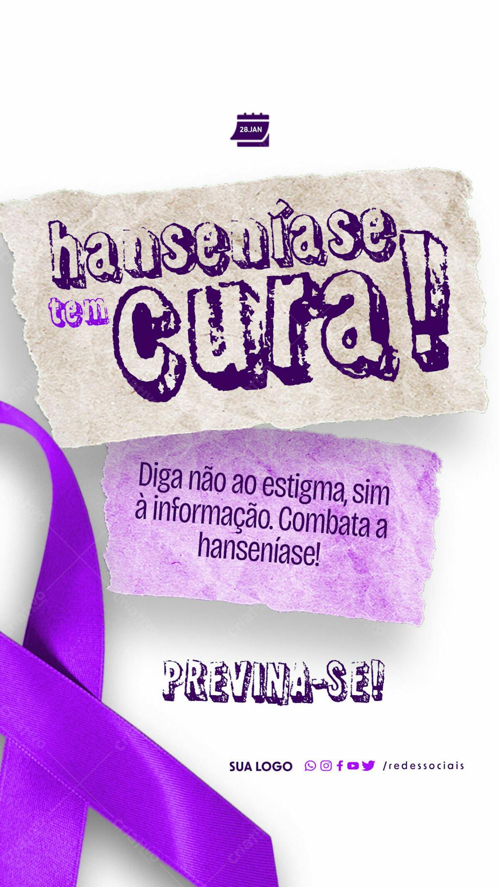 Story   Dia Nacional De Combate E Prevenção Da Hanseníase   Tem Cura