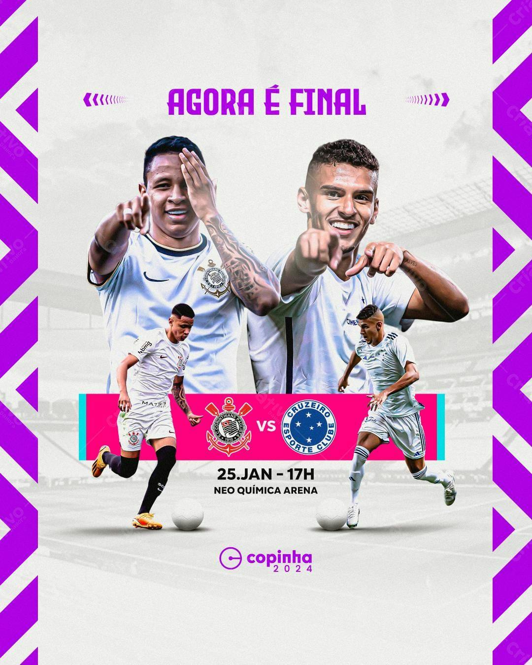 Flyer Final Copinha 2024 PSD Editável