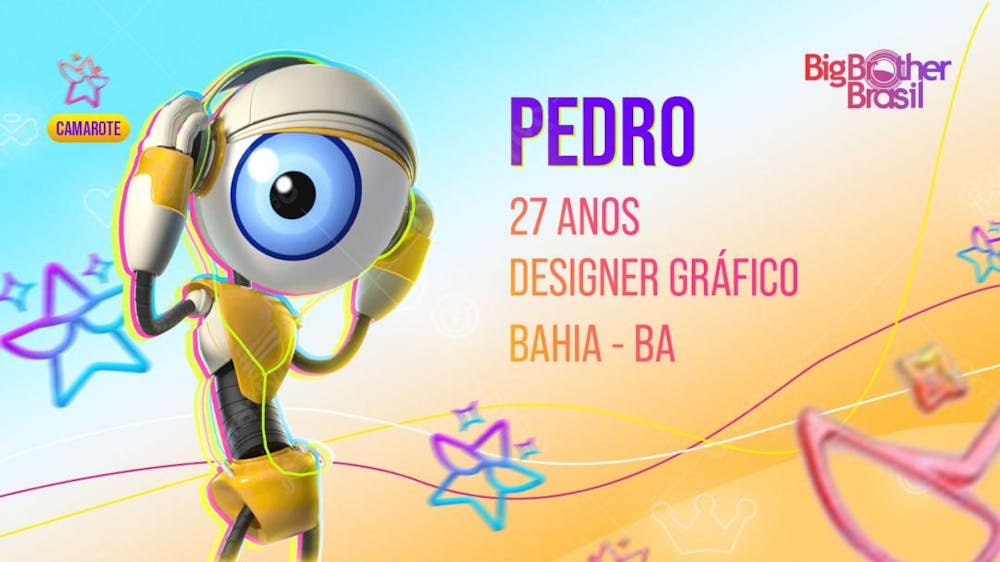 Post Feed Camarote big Brother Brasil Reality Show psd editável