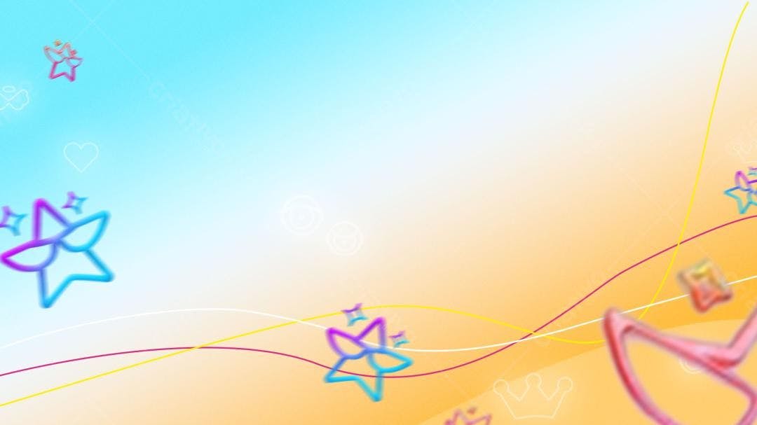 Textura Fundo Pastel com Estrelas para Apresentação