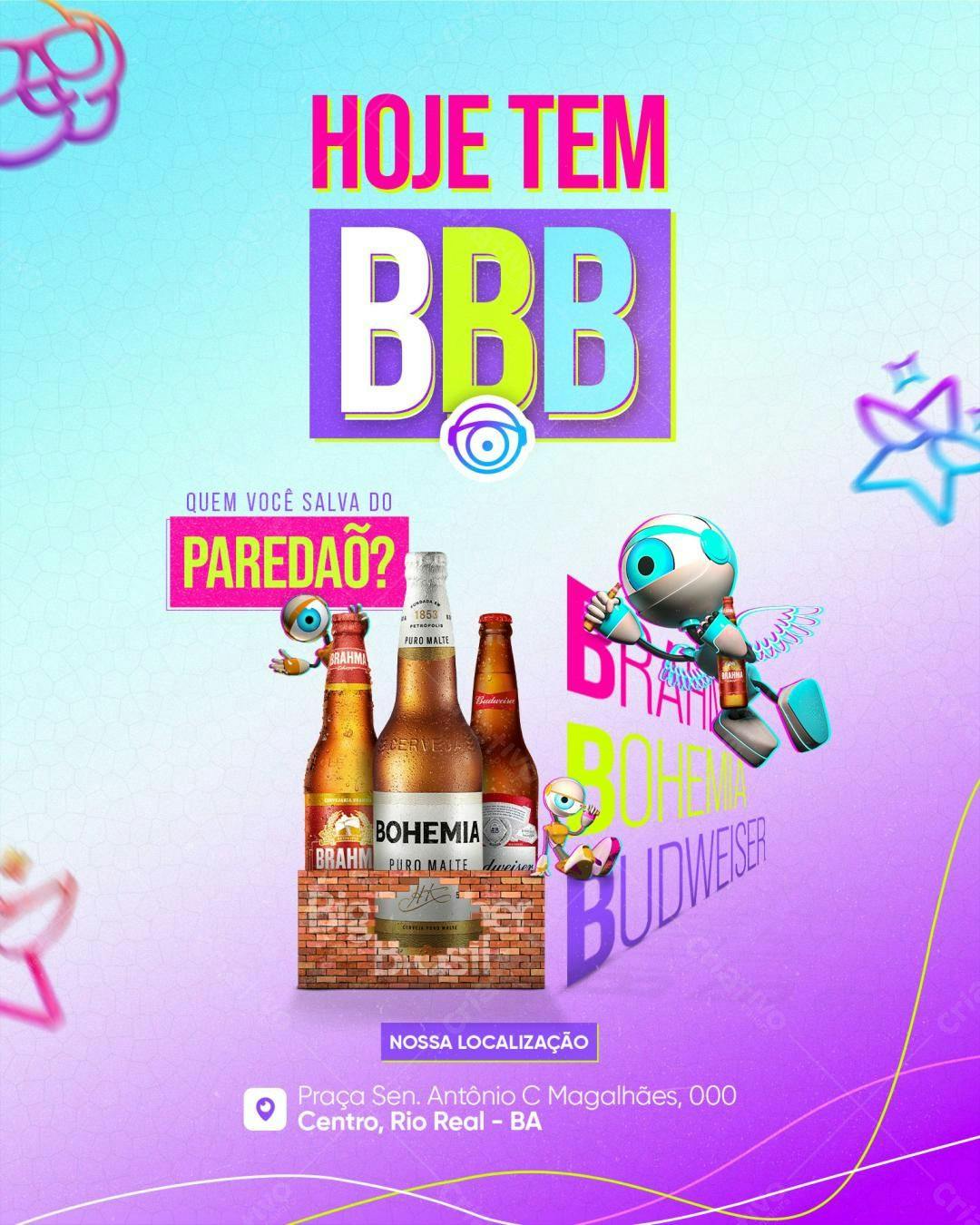 Flyer BBB Festa Cerveja PSD Editável