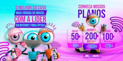 Carrossel Provedor De Internet Big Brother Brasil Social Med