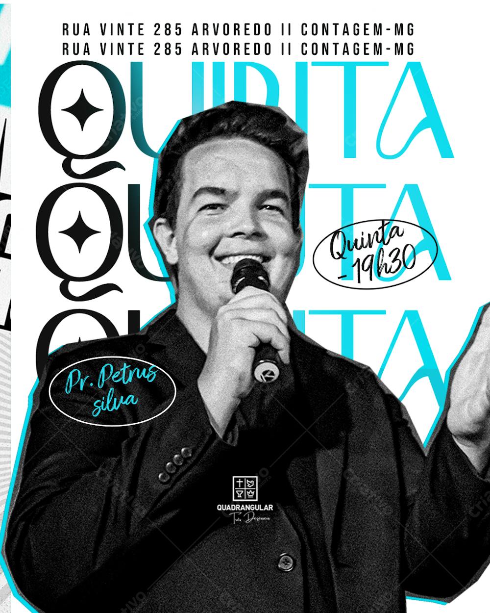 Flyer Canva Culto De Quinta