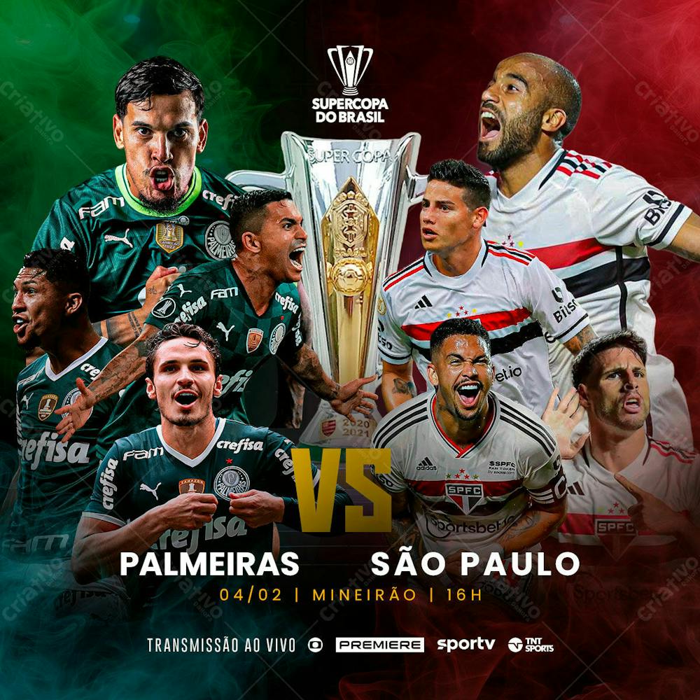 SUPERCOPA | SÃO PAULO VS PALMEIRAS | FUTEBOL | P