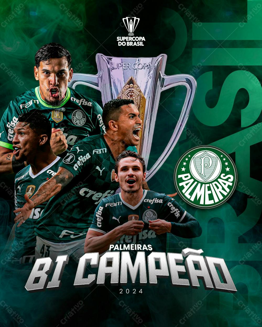 FEED | SUPERCOPA | PALMEIRAS BI CAMPEÃO | FUTEBOL