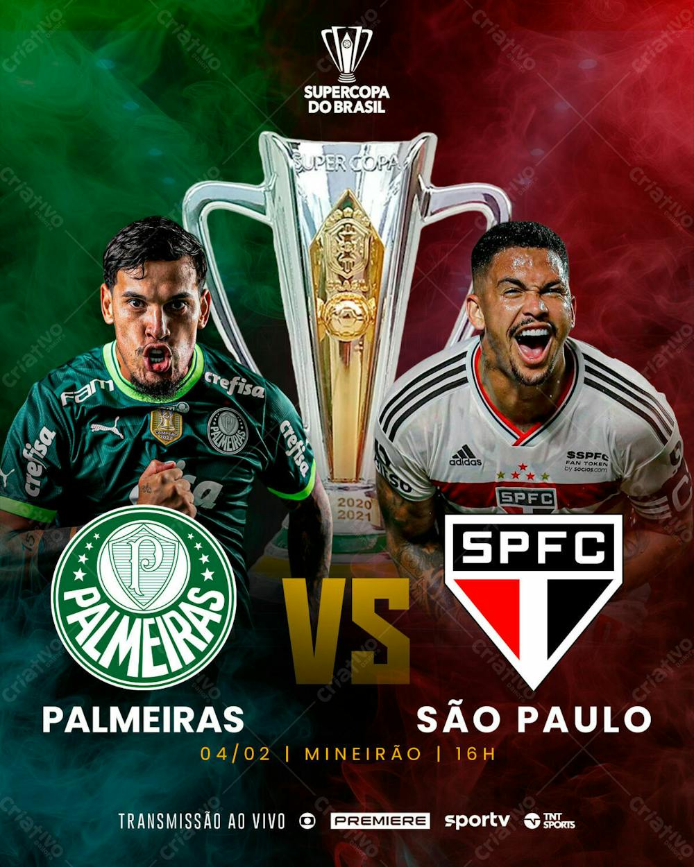 FEED | SUPERCOPA | SÃO PAULO VS PALMEIRAS | FUTEBOL