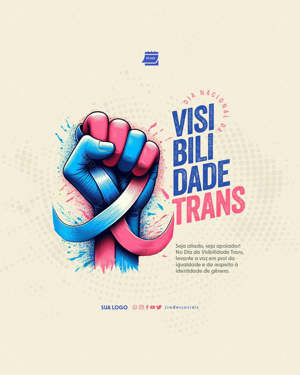 Social Media   Dia Da Visibilidade Trans   Igualdade E Respeito