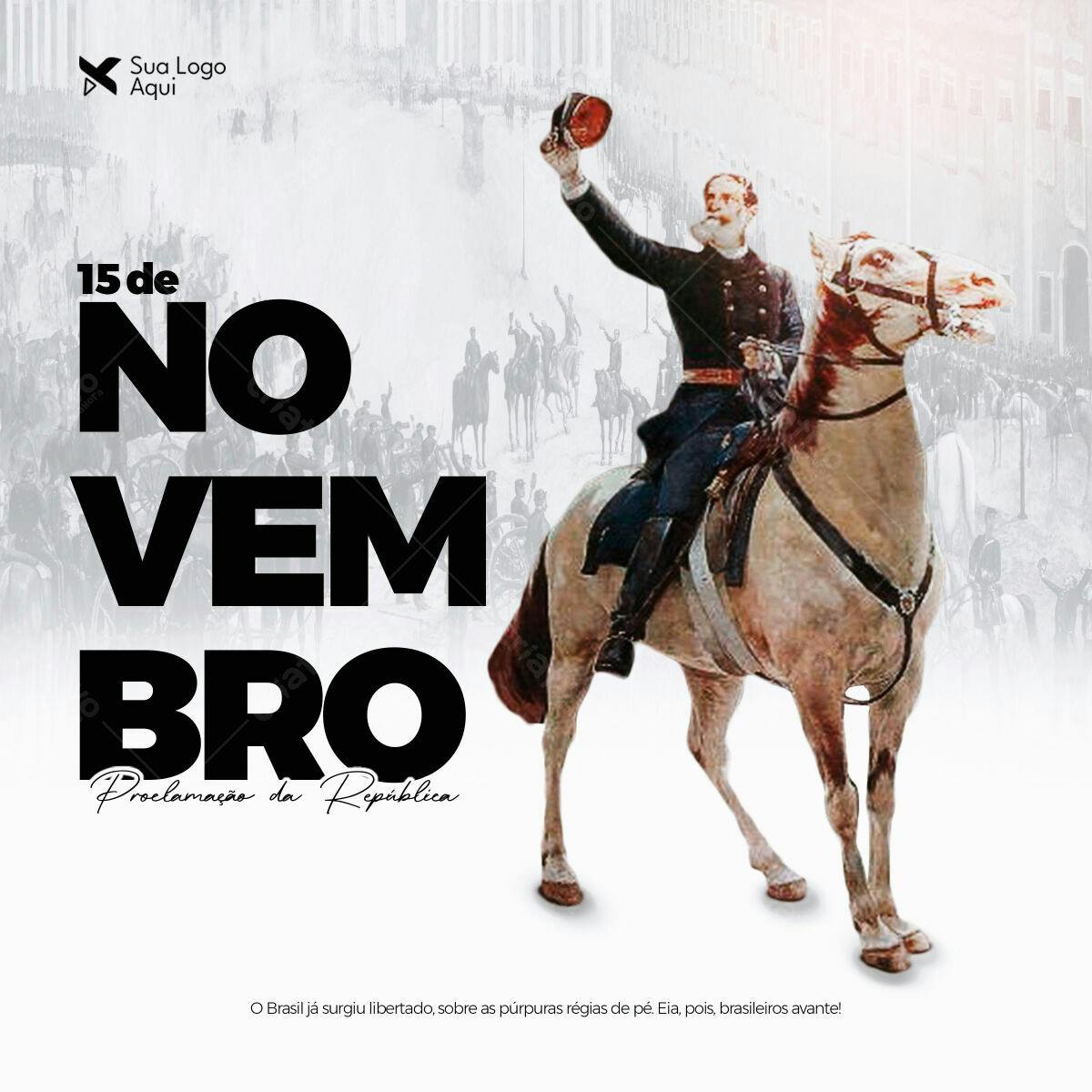 Flyer Proclamação da República PSD Editável