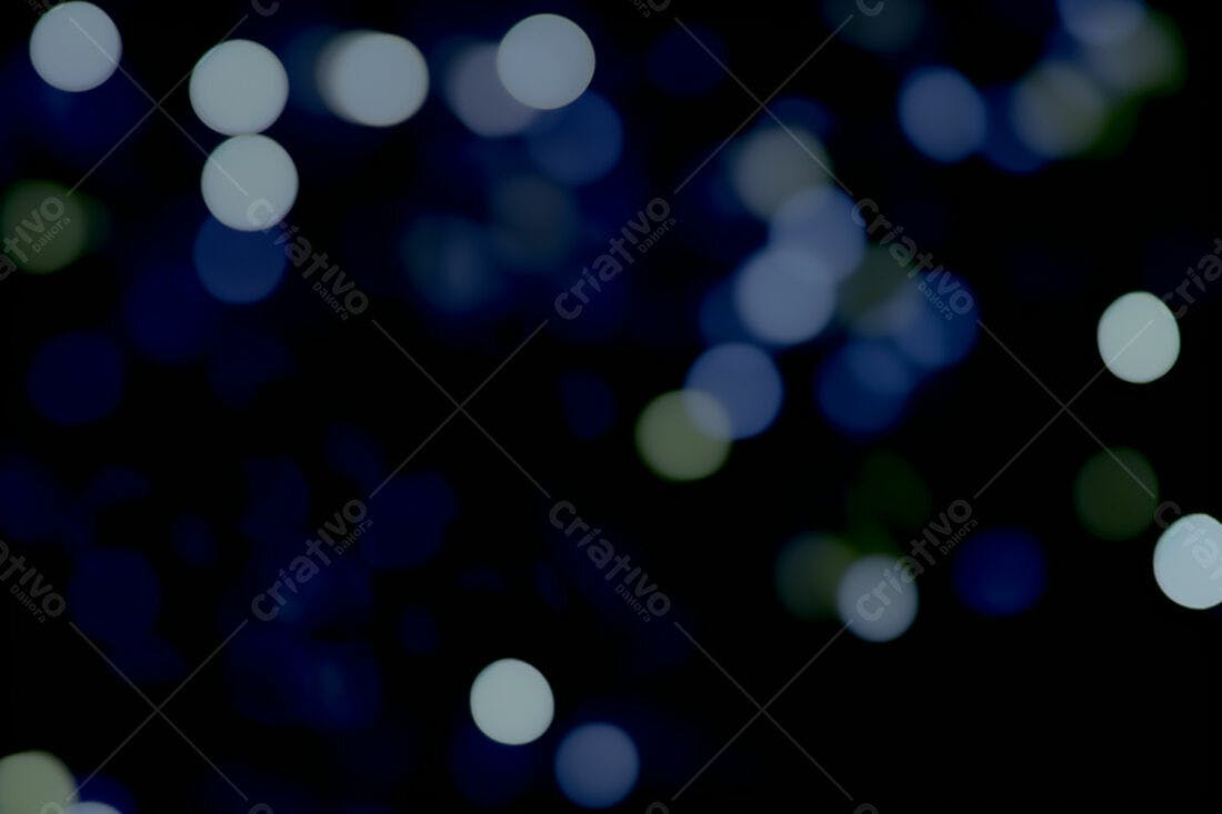 Textura Luzes Bokeh Azul para Fundo