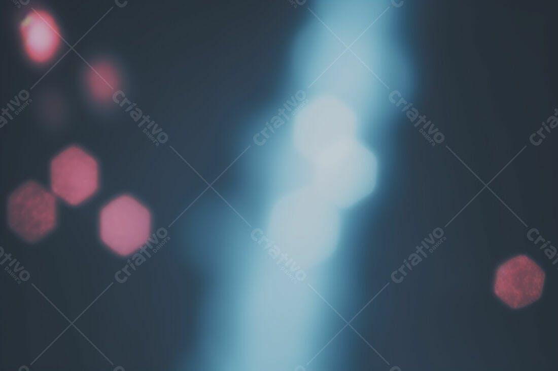 Textura Luz Bokeh Rosa e Azul para Fundo