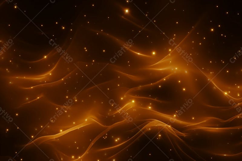 Light overlay partículas wave