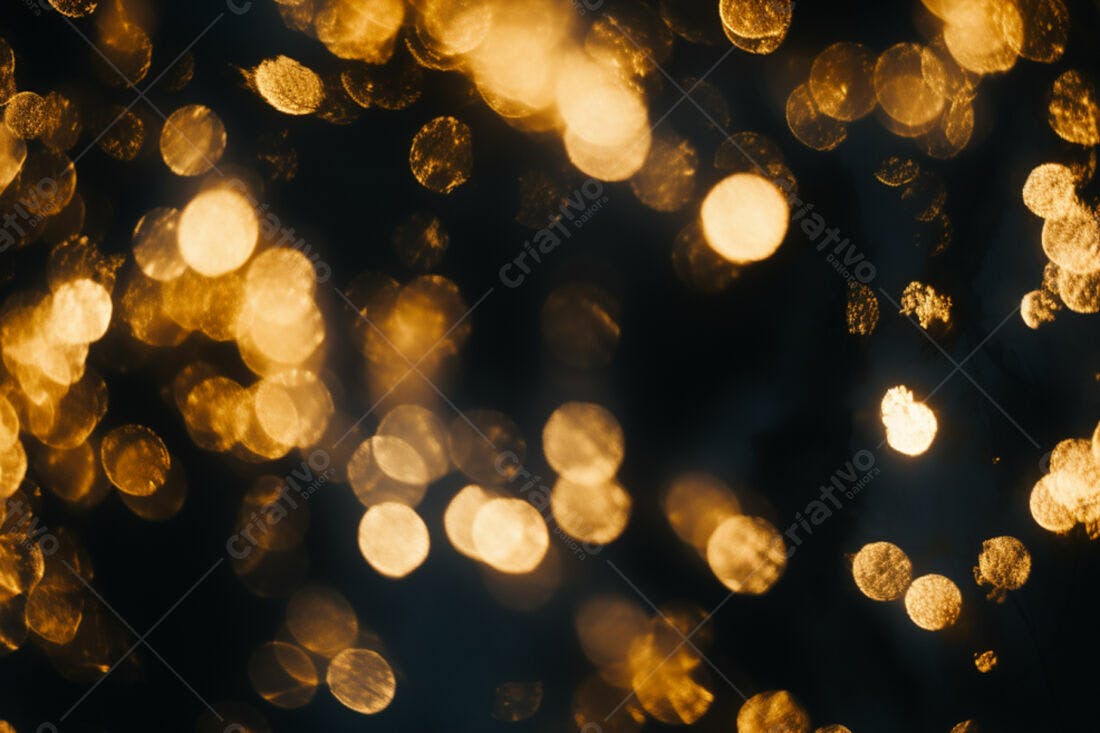 Textura Luzes Douradas para Fundo