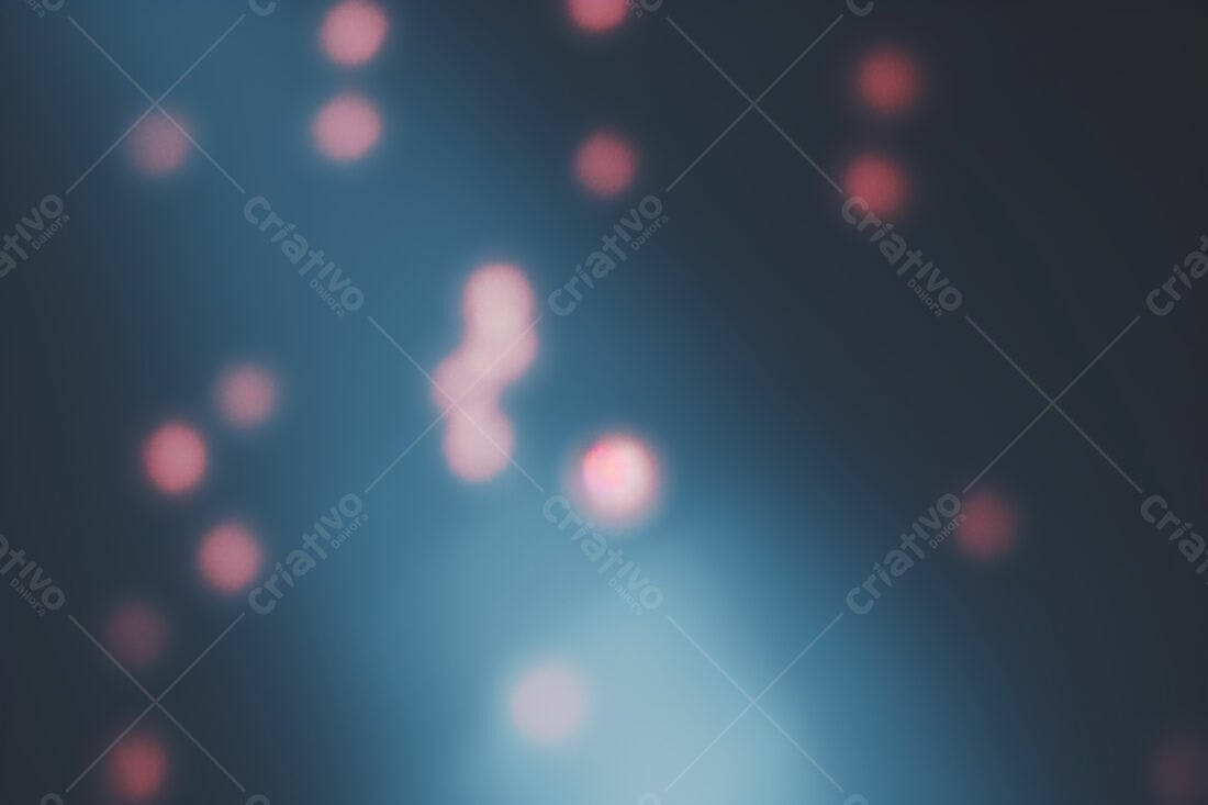 Textura Luzes Bokeh Rosa e Azul para Fundo