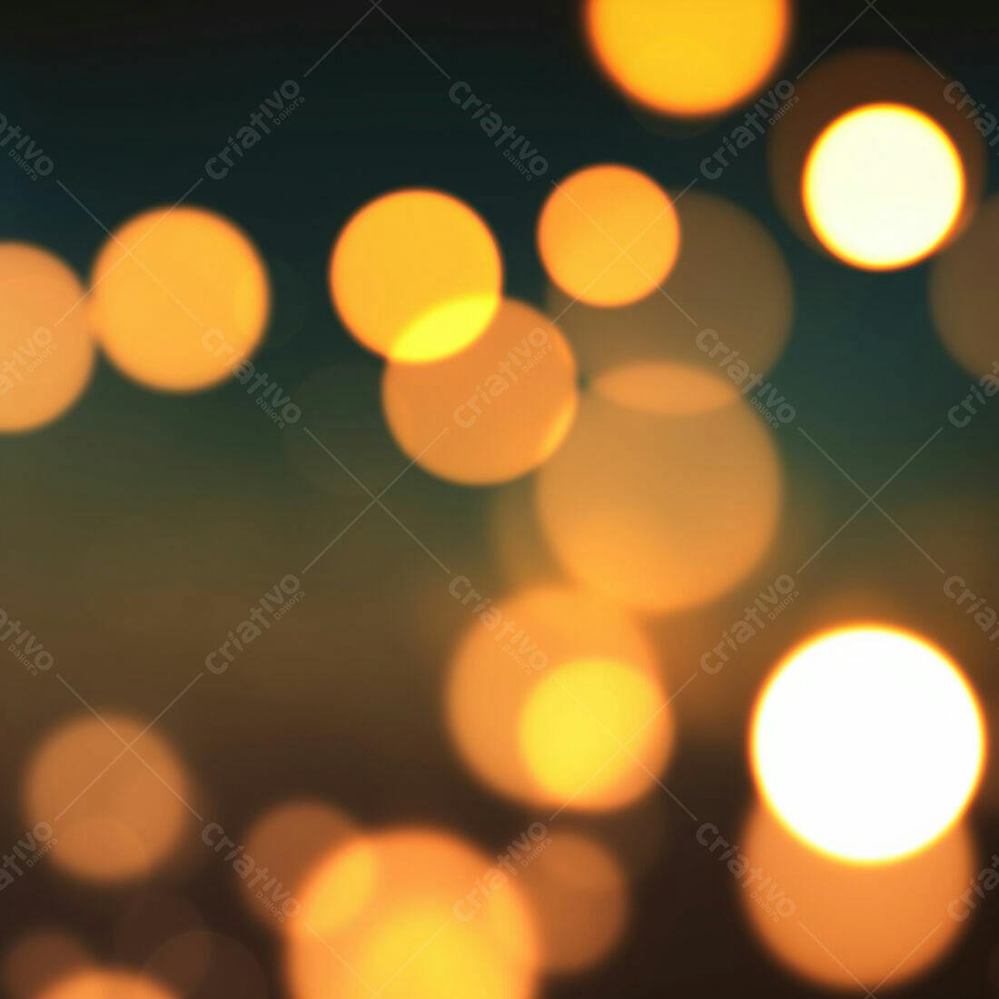Textura Luzes Bokeh Dourada para Fundo