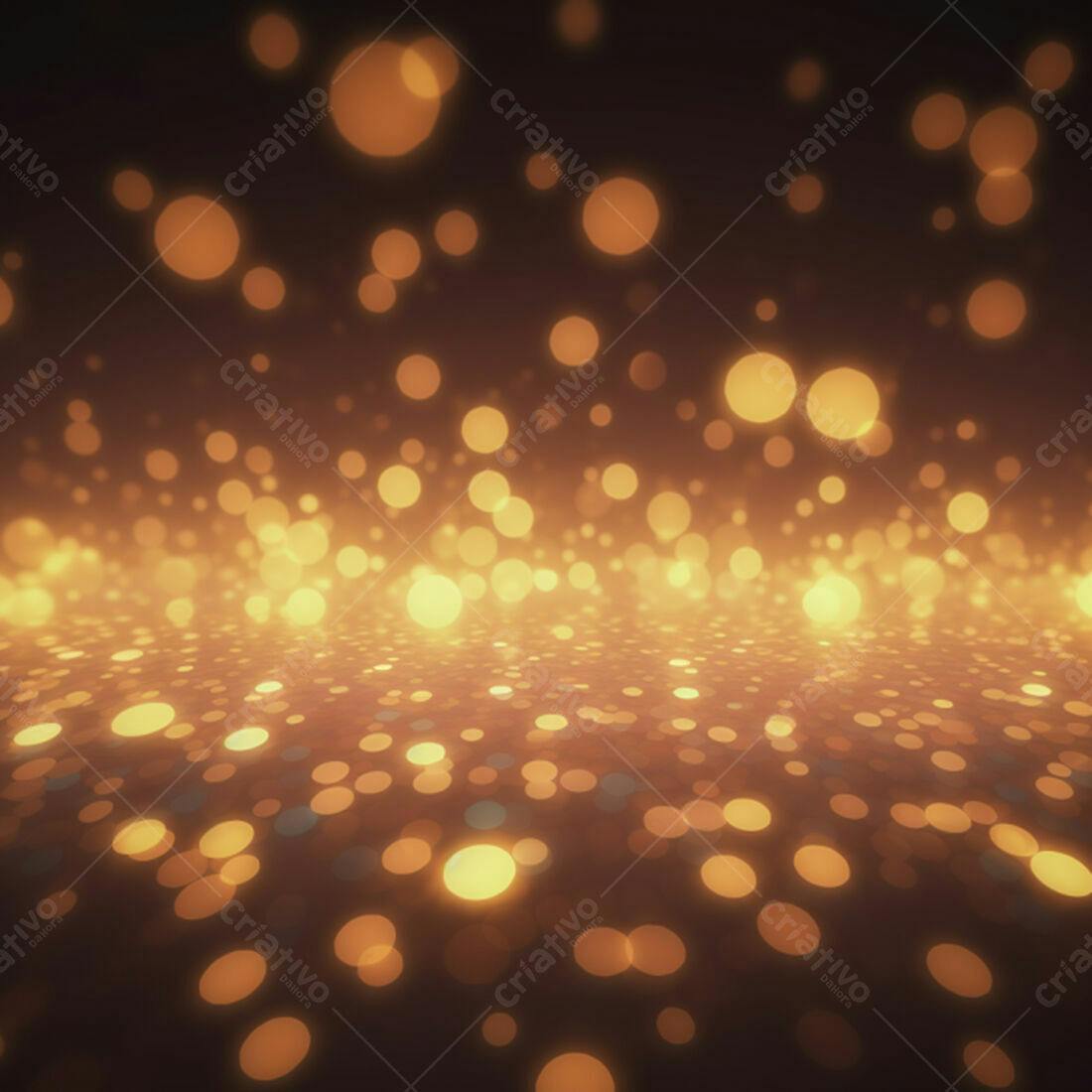 Textura Luzes Douradas para Fundo