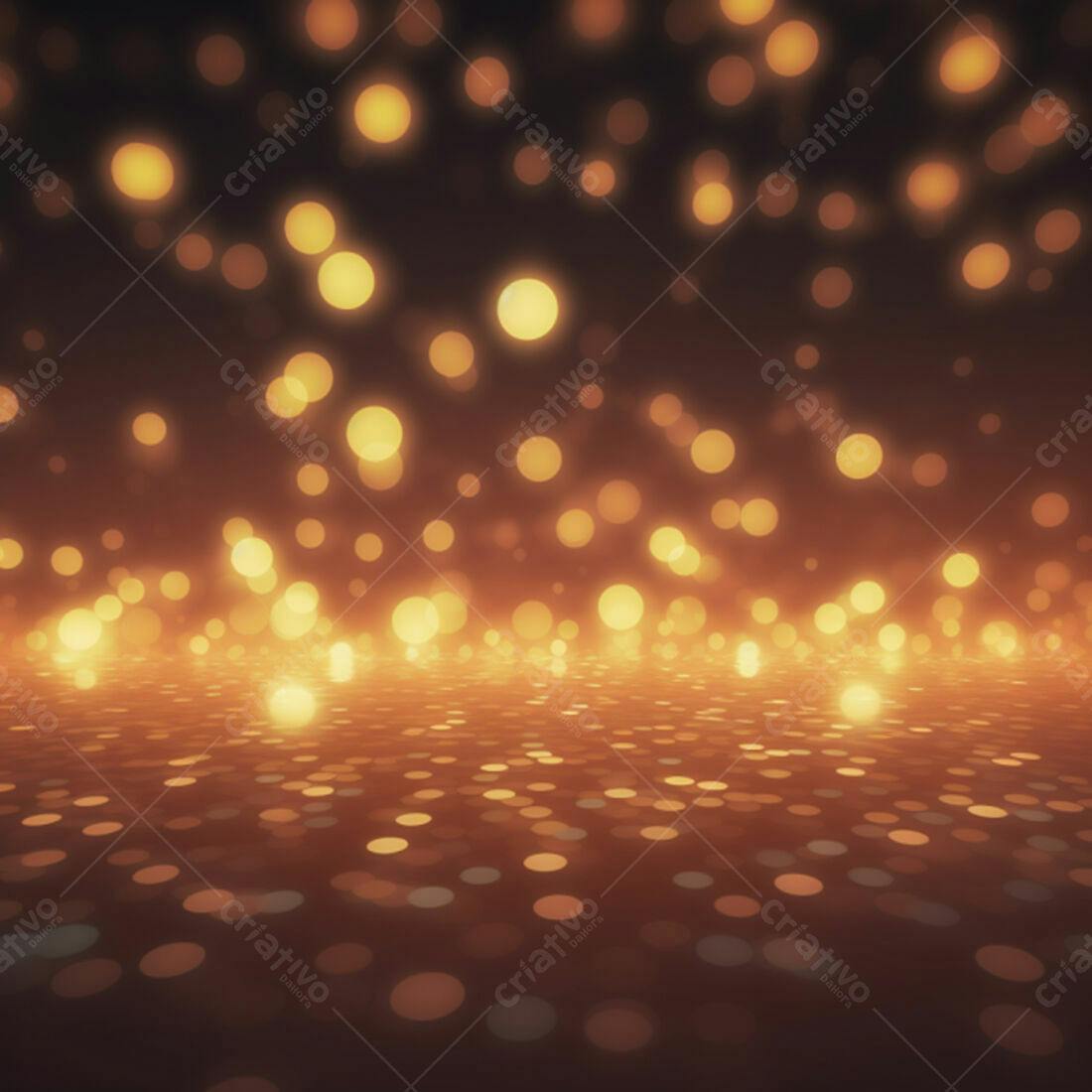 Textura Luzes Douradas para Fundo