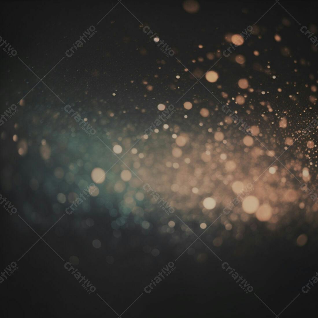 Textura Luzes Bokeh Dourada para Fundo