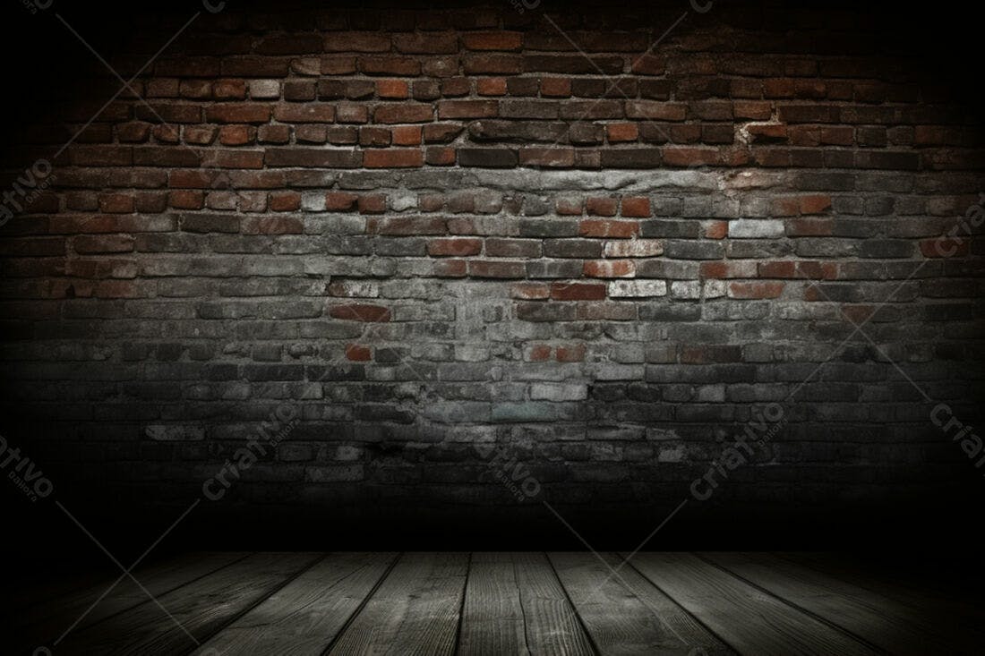 Textura tijolo escuro para fundo grunge