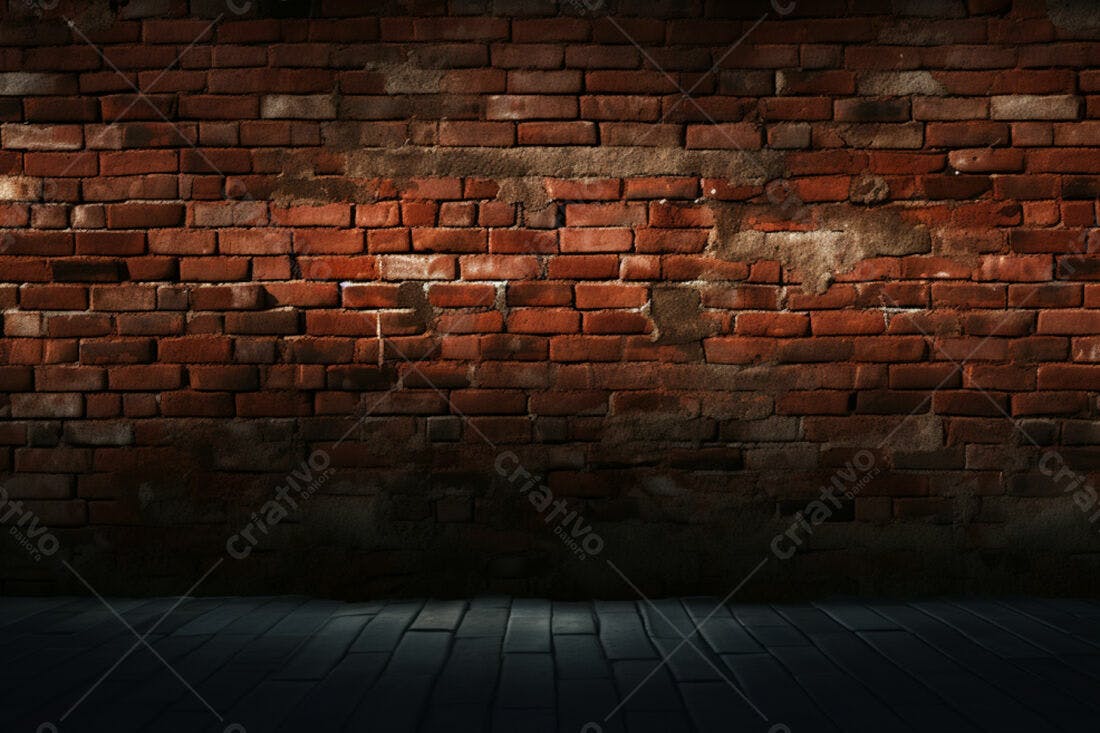Textura tijolo vermelho antigo para fundo