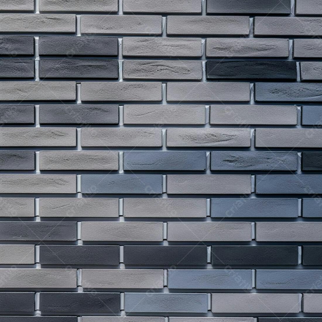 Textura tijolo cinza para fundo