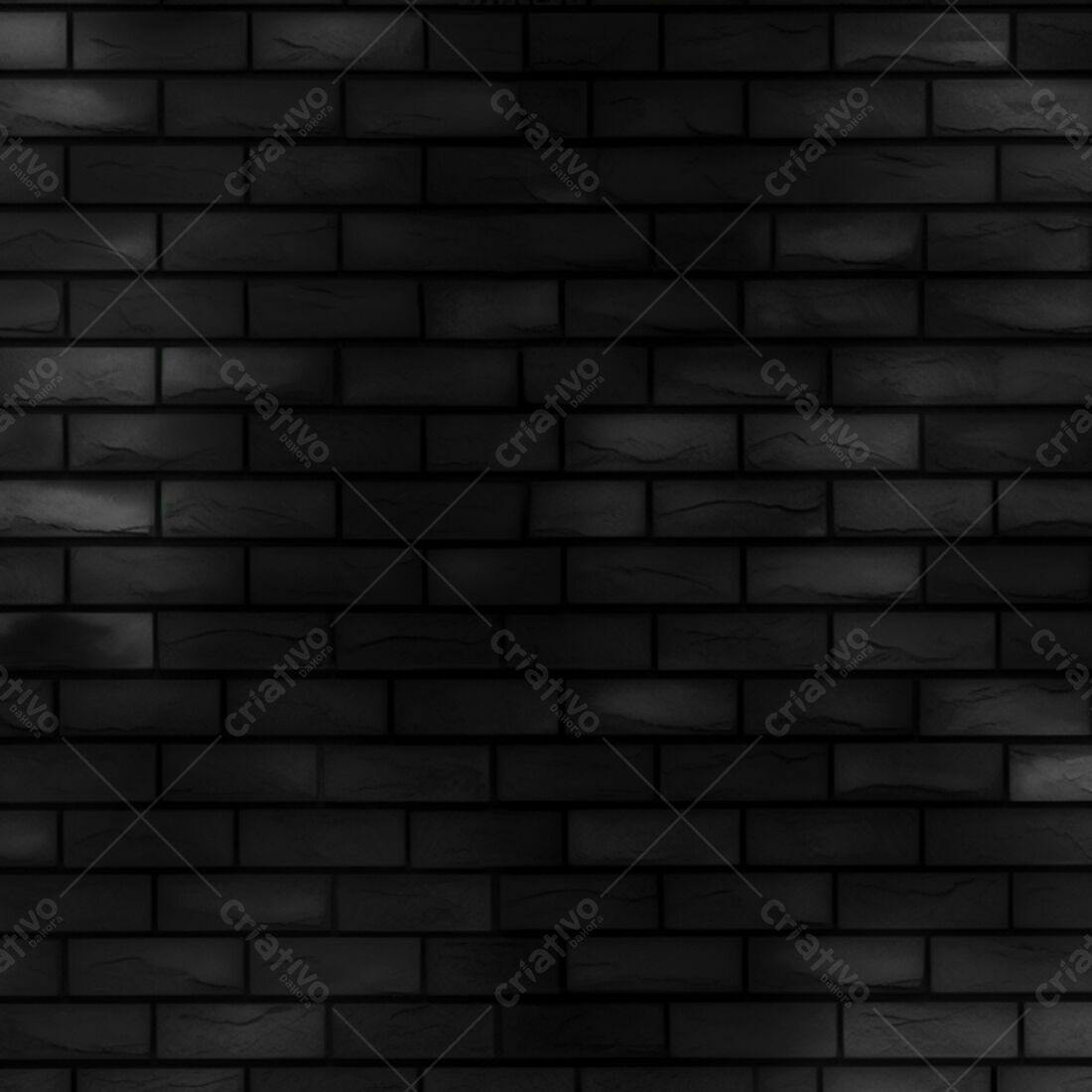 Textura tijolo preto para fundo escuro