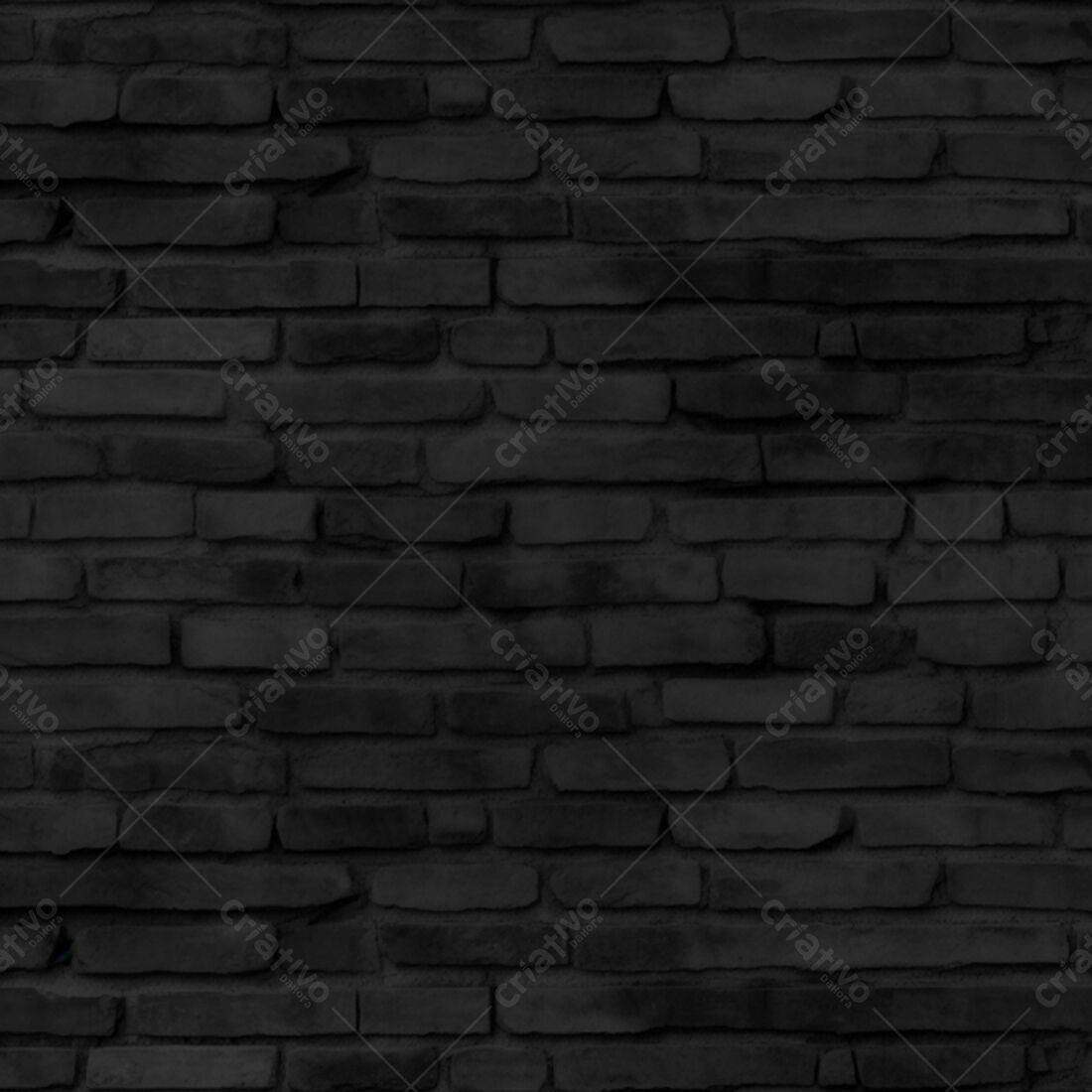 Textura tijolo preto para fundo