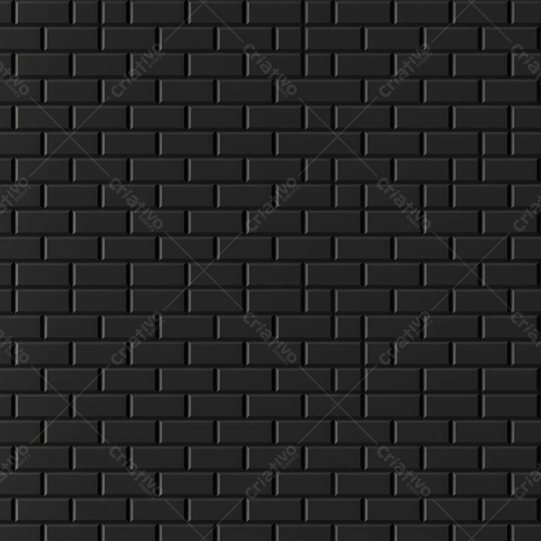Textura Tijolo Preto para Fundo