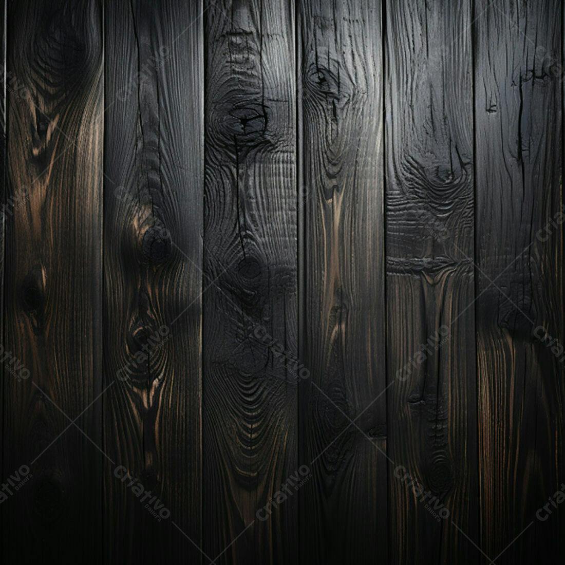 Textura Madeira Queimada Escuro para Fundo