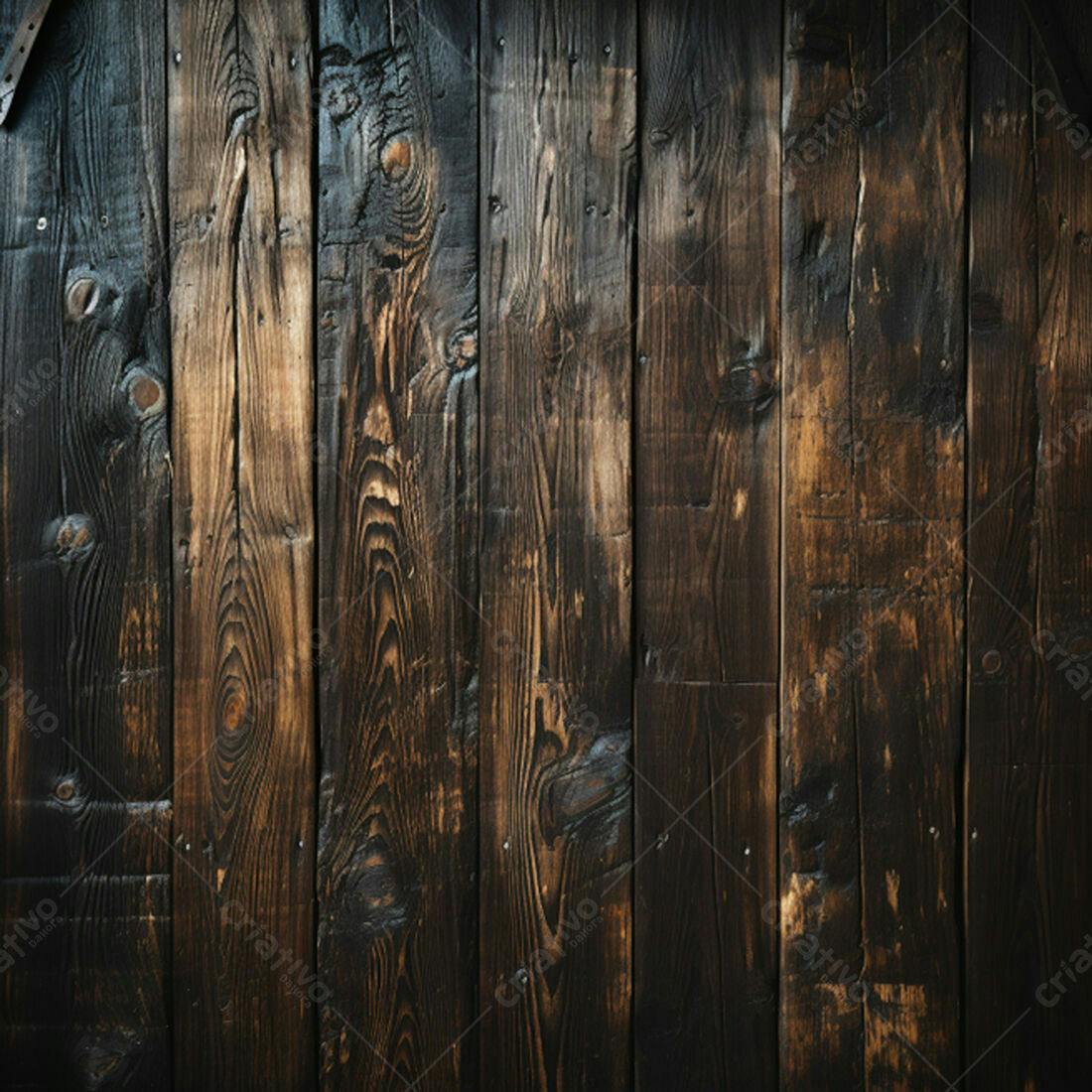 Textura madeira escura rústica para fundo