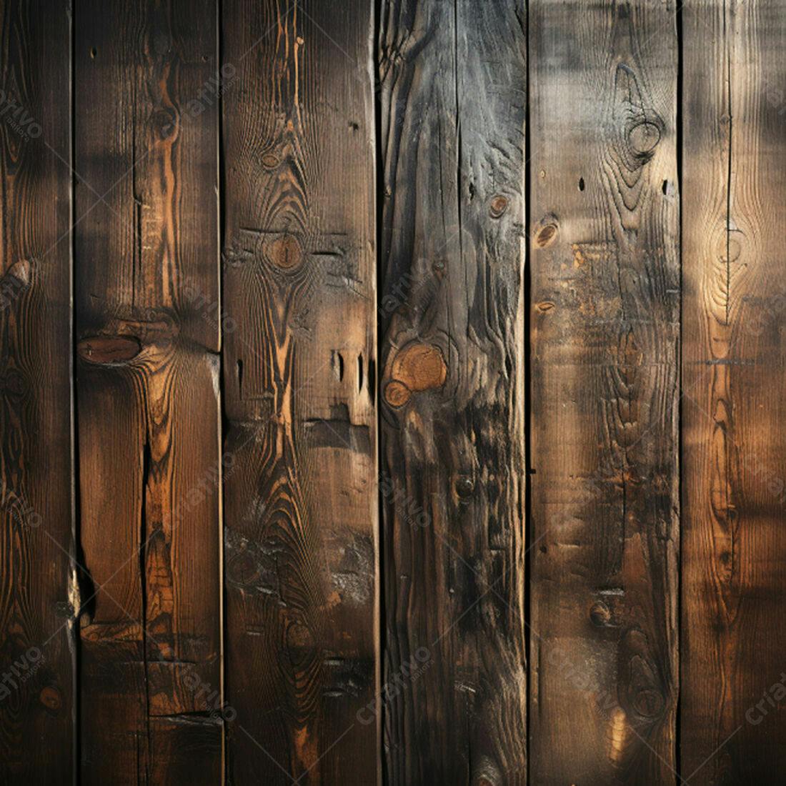 Textura Madeira Escuro Antiga para Fundo